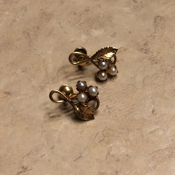 Gold earrings - Picture 4 of 7